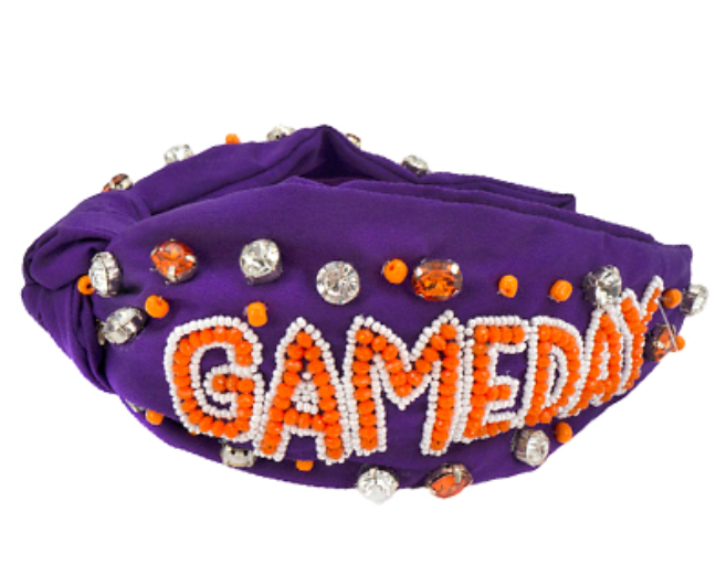 Go Sports Headband - Purple/Orange