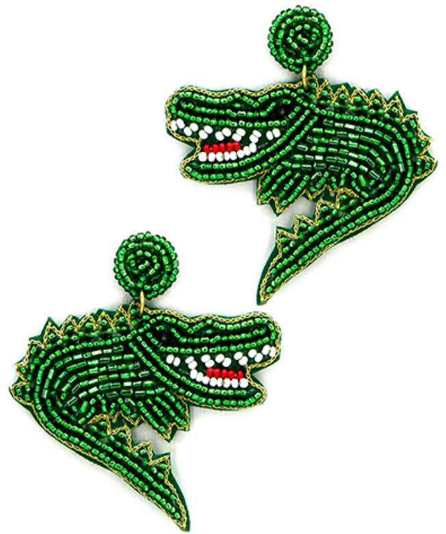 Gator Attack Earrings