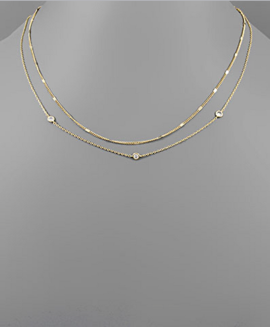 Dainty Layered Necklace