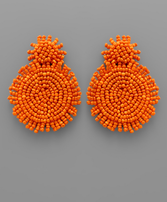 Starburst Earring - Orange