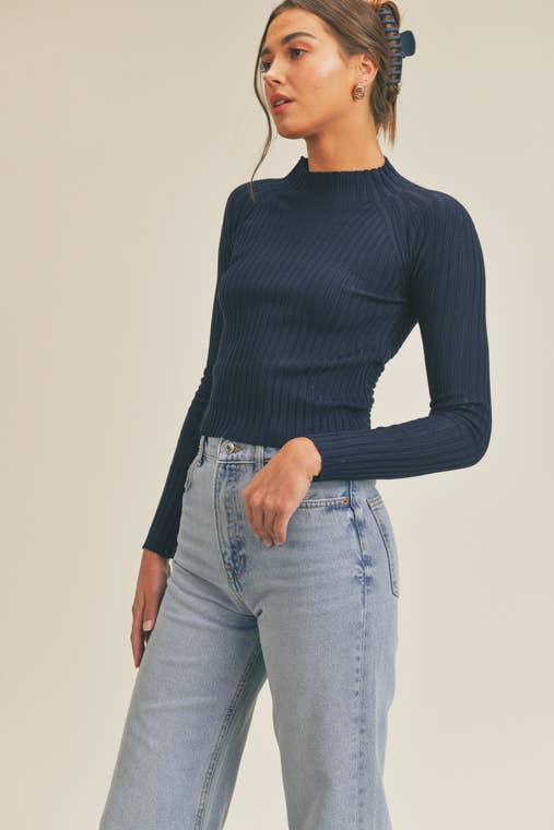 Leslie Open Back Sweater